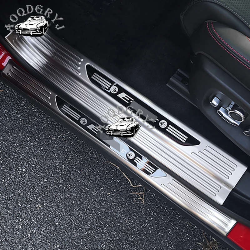 8 шт Аксессуары для автомобилей Добро пожаловать педаль порога прикрытие