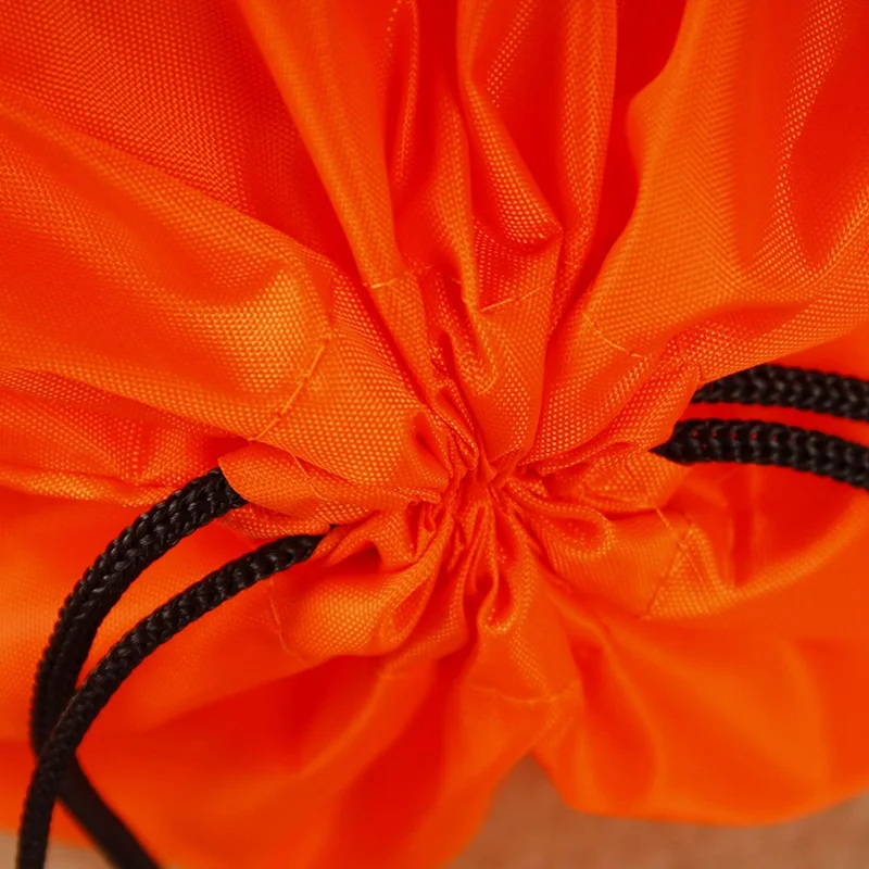 Прочный портативный рюкзак с двумя лямками спортивный легкий ранец на шнурке для