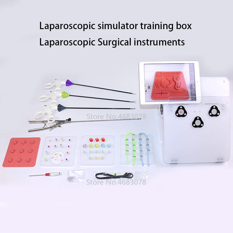 Лапароскопический тренажер 1 комплект лапароскопический хирургические