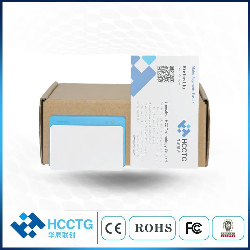 Устройство для считывания кредитных карт EMV устройство Bluetooth NFC + RFID IC Mifare Android и IOS