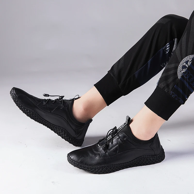 Модная обувь мужская повседневная мягкая модная прогулочная Удобная Уличная из