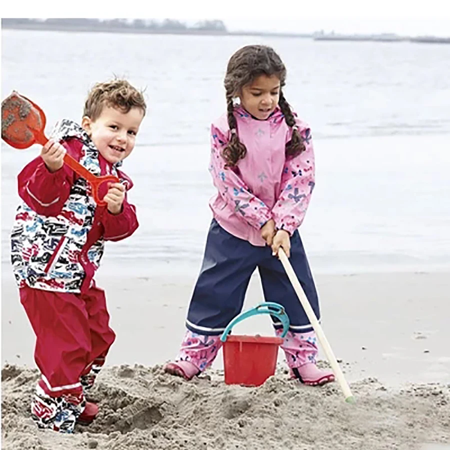 Уличный детский дождевик накидка пончо водонепроницаемая ветровка пальто