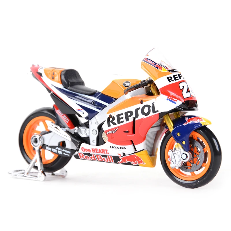 Maisto 1:18 GP гоночный Honda RC213V Repsol Honda Team 26#93# Литая модель мотоцикла из сплава