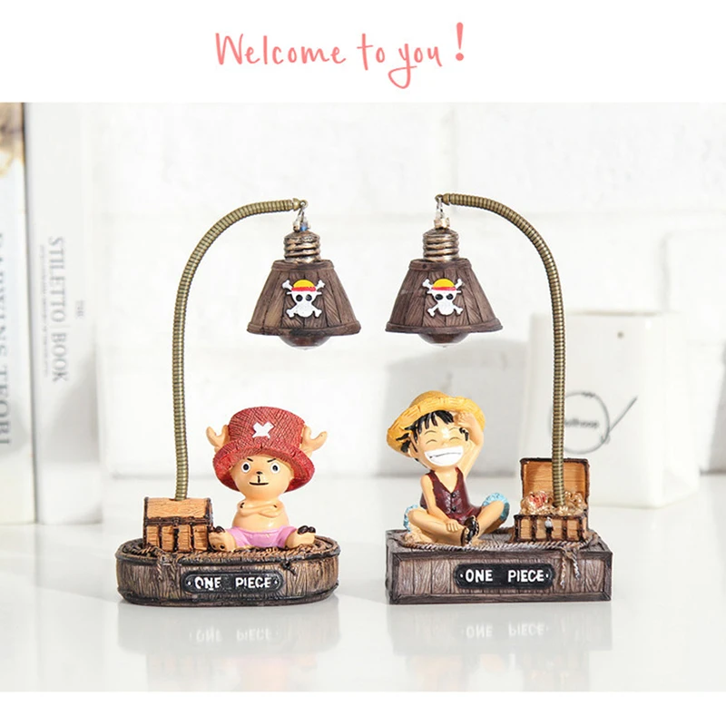 Цельный светодиодный ночник в стиле аниме маленькая декоративная лампа для