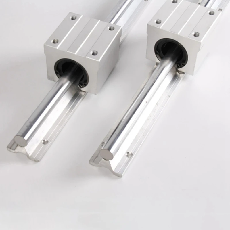 

SBR16 Linear Rail Guide 300mm + 2Pcs SBR16UU Linear Bearing Block Linear Rail Set Linear Rails and Bearings