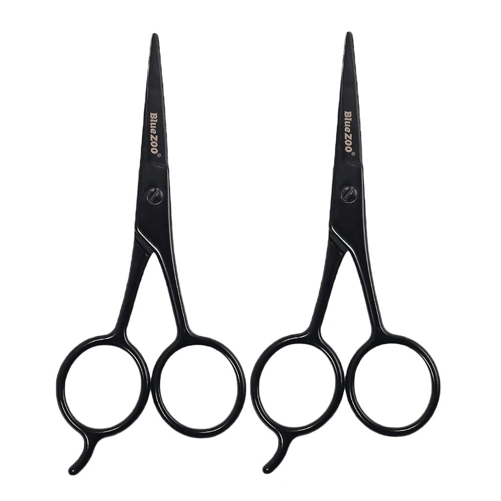 2 шт. ножницы для волос на лице из нержавеющей стали 13 Х5 6 х4 см|Триммер бровей| |