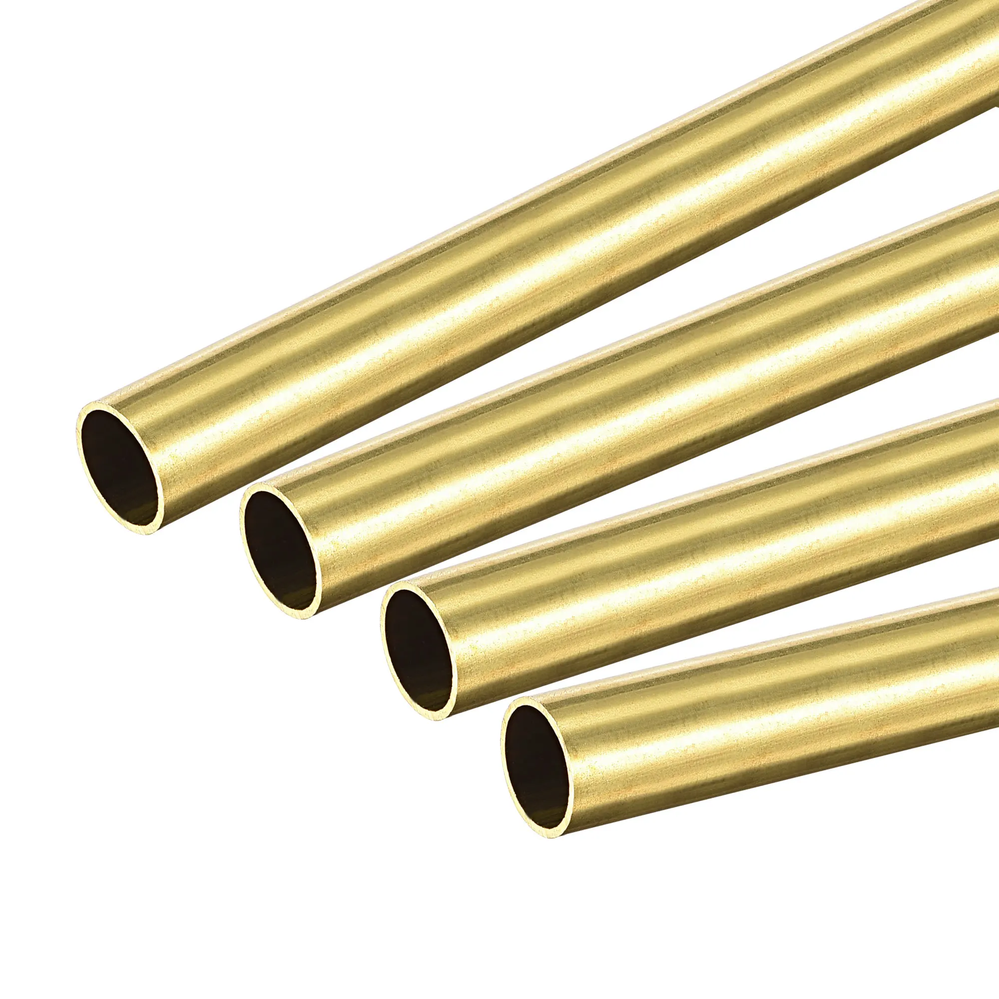 

Uxcell Brass Round Tube 8mm OD 0.5mm Wall Thickness 300mm Length Pipe Tubing 4 Pcs