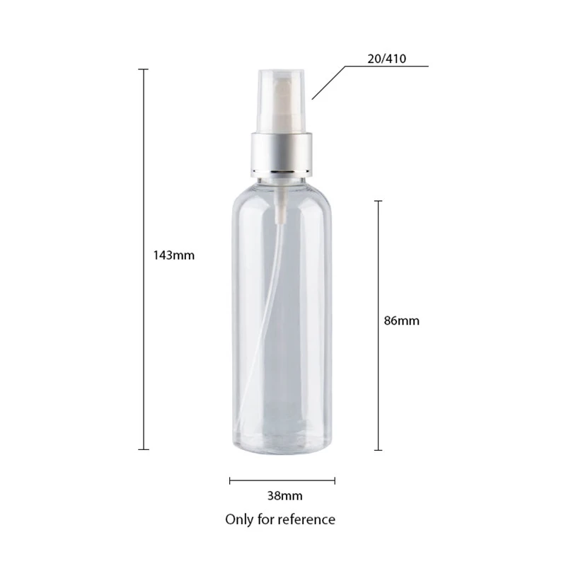 100 мл 50 шт. пустые алюминиевые бутылки распылители для духов и косметики|makeup