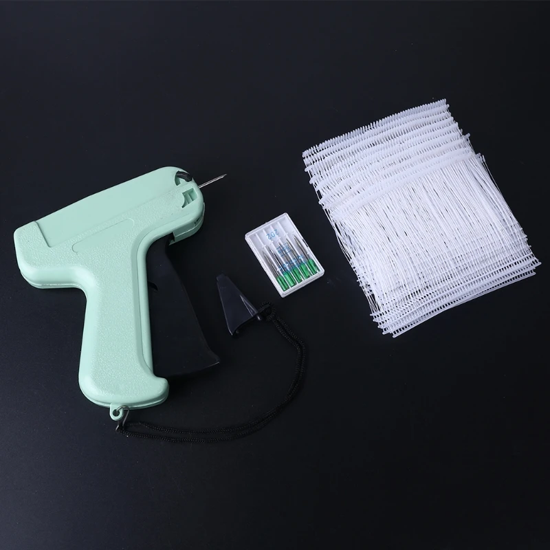 

New Clothes Garment Price Label Tagging Tag Gun 1000 Barbs + 5 Needles -Y102