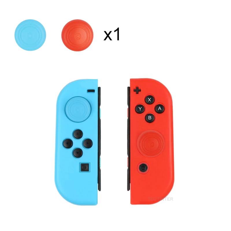 

Compatible Nintendo switch Gamepad Soft Silicone Protective Skin Case Cover For switch pro Controller Rubber Shell Case