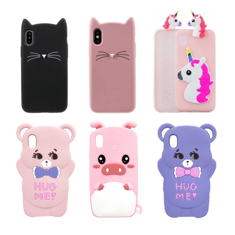 

Case For Honor 8S Soft Silicone TPU Phone Case For Huawei Honor 8S 8 S KSE-LX9 KSE LX9 Honor8S Case Cute Protective Back Cover