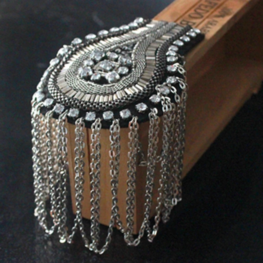 Креативные аксессуары для одежды ювелирные изделия цепочка блейзера кисточки