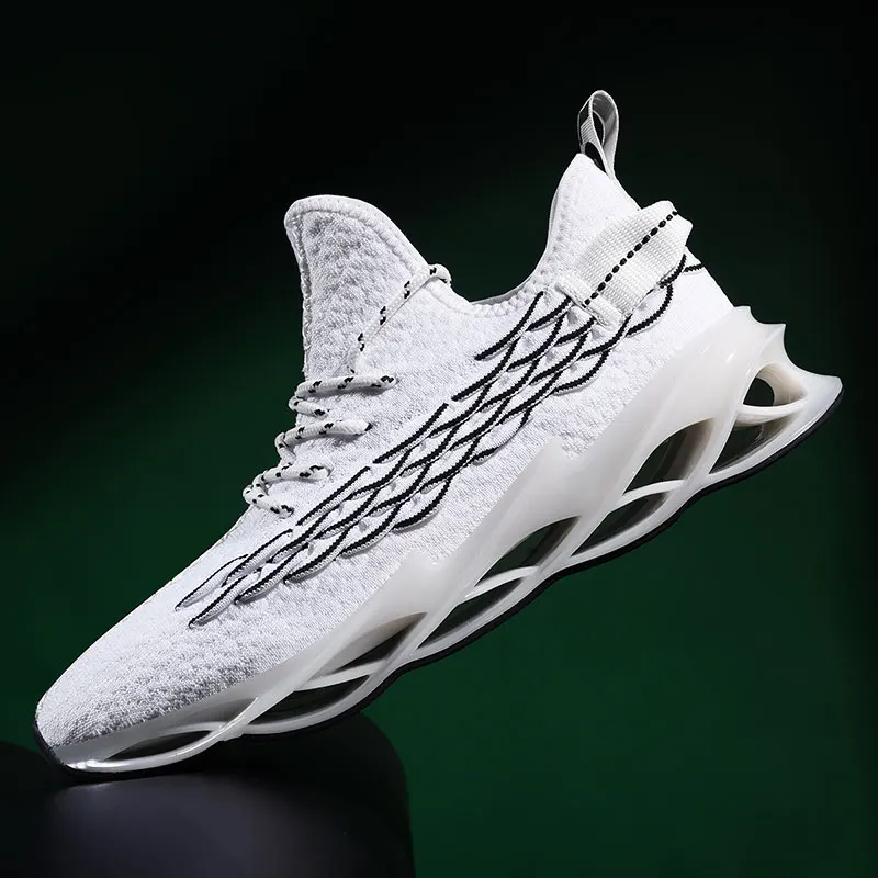 Новая спортивная обувь для мужчин; дышащие кроссовки zapatillas hombre; спортивные кроссовки для прогулок; размеры 39-46; мужские кроссовки