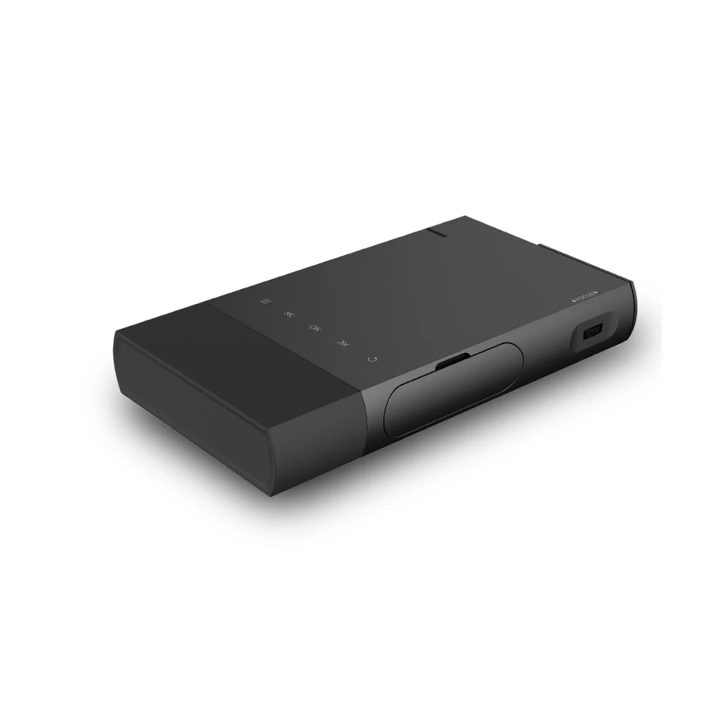 Новый портативный проектор HD 1080P DLP светодиодный заряжаемый мобильный для