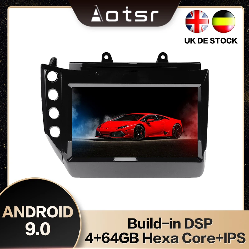 AOTSR для Maserati GT/GC Grancabrio granтуризм 2007 + Android 9 0 автомобильный радиоприемник с