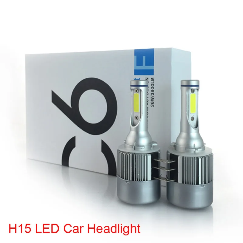 

Muxall 2x H15 H4 H7 H11 H1 Canbus LED Bulb 80W 8000LM Wireless Car Headlight Lamp Conversion Driving Light Sourcing 6000K