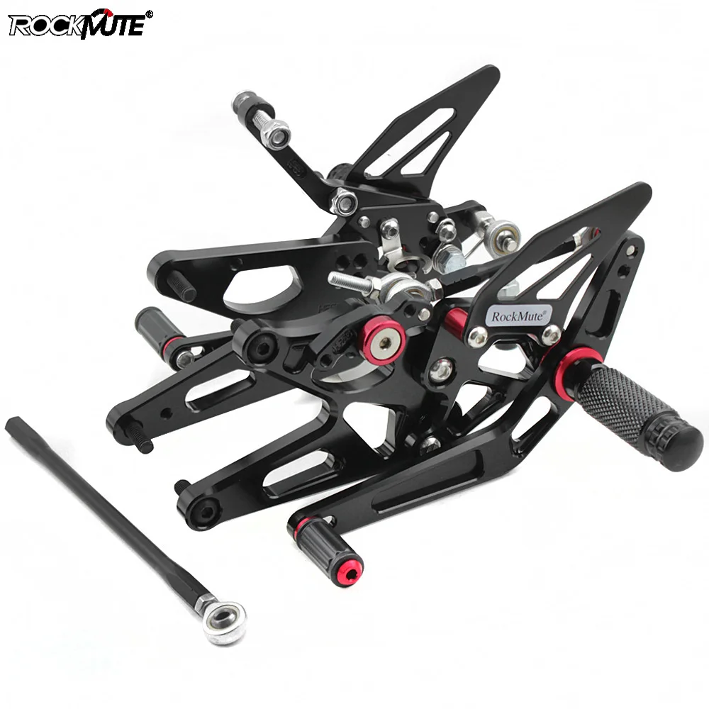 Задний Набор для ног мотоцикла Yamaha YZF R1 2004 2005 2006|Подставки под ноги| |