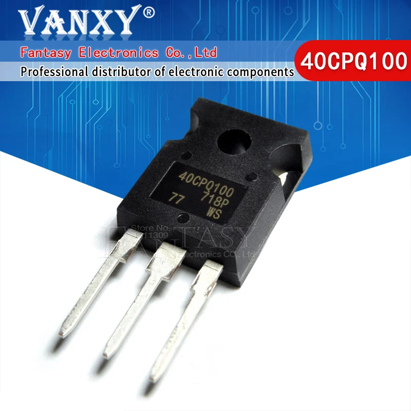 

5pcs 40CPQ100 TO-247 40CPQ100PBF Schottky diode new original
