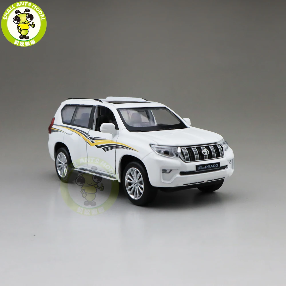 1/32 CAIPO 2019 Land Cruiser Prado литые фотоигрушки для детей детское звуковое освещение