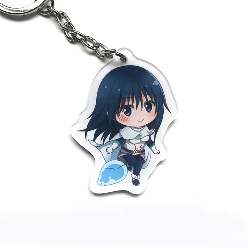 1 шт. акриловый аниме что раз я перевоплотился в виде кулона с принтом слизи