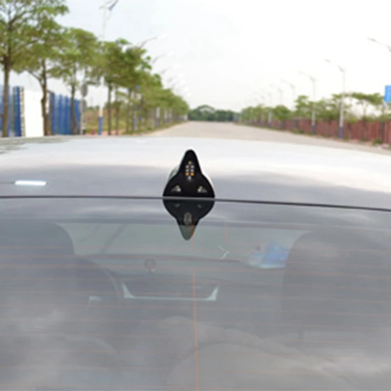 Акулий плавник стробоскоп задний светильник s светодиодный солнечный анти