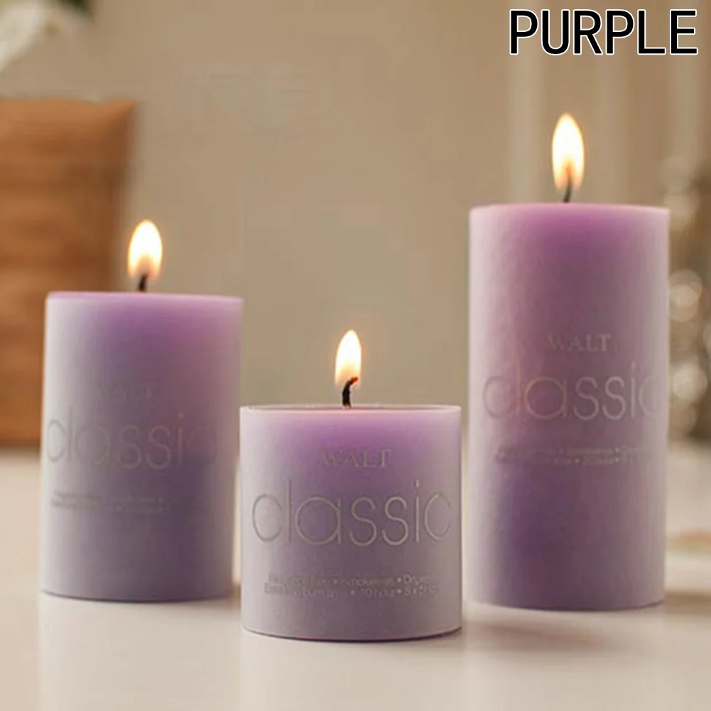 

1 Pcs 5*5cm Fragrant Candle Wedding Column Wax Decorative Scented Candles Craft Candle Gifts