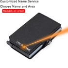 Анти Rfid кредитной карты держатель для карт Для мужчин банк id карточки сумка мужской тонкий металлический кожаный Magsafe минималистский Pocsafe Алюминий небольшой кошелек
