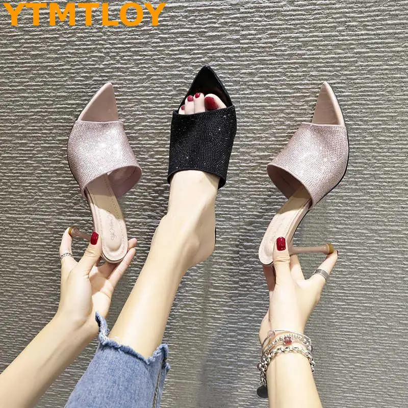 С Острым носком Модельная обувь 2020 туфли на высоком каблуке женские офисные