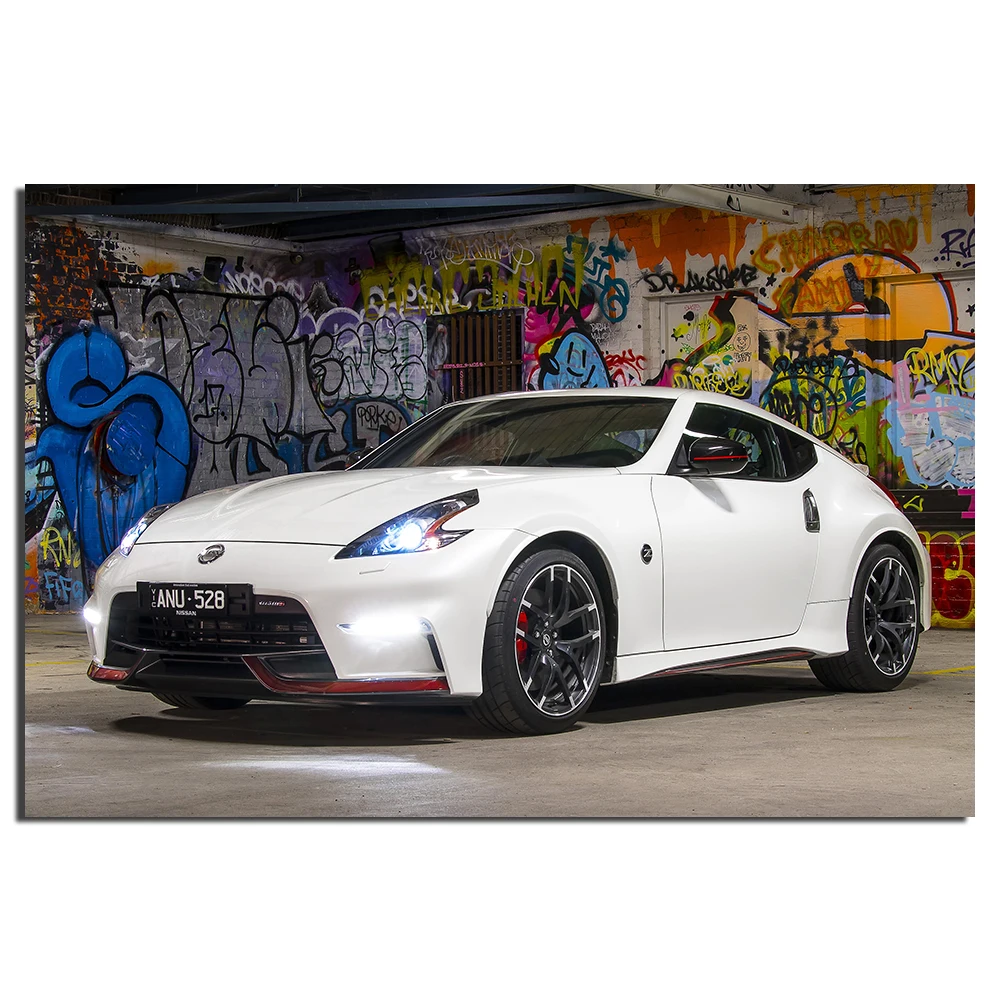 1 шт. Картина на холсте Nissan 370Z супер автомобиль HD плакаты и принты настенные