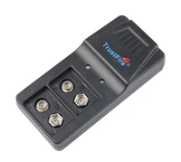 trustfire intelligent charger 9v nimh battery charger 2 slots with micro usb port for 9v li ion ni mh batteries 9vbc01