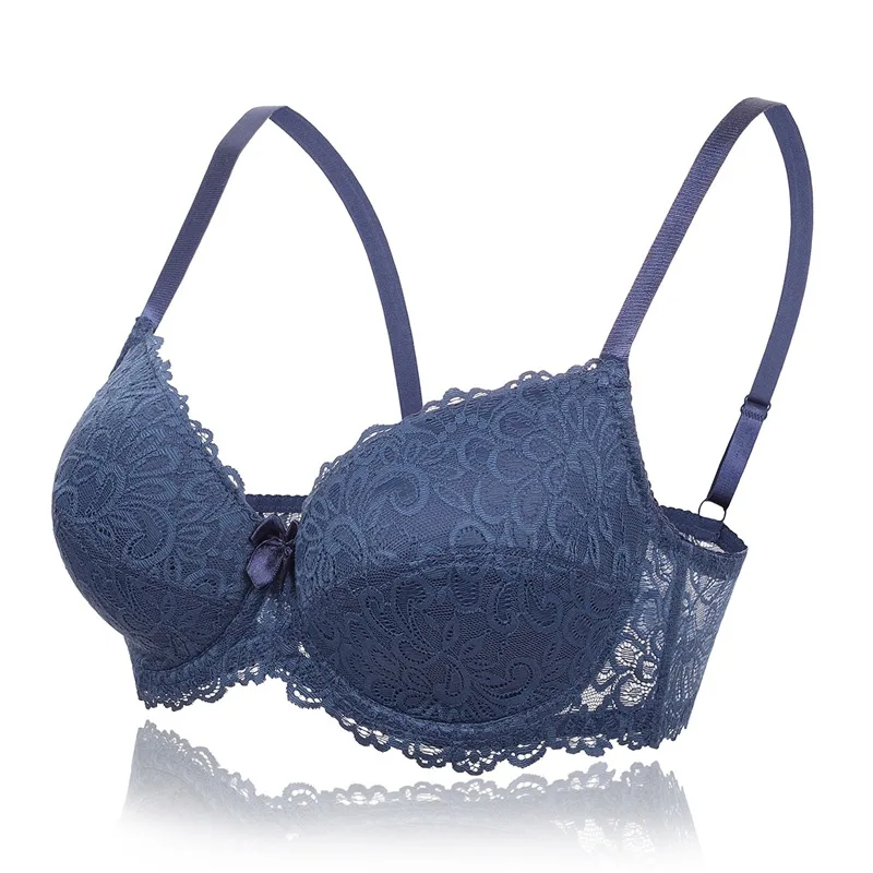 Женское нижнее белье большой размер кружевной бюстгальтер женское тонкое