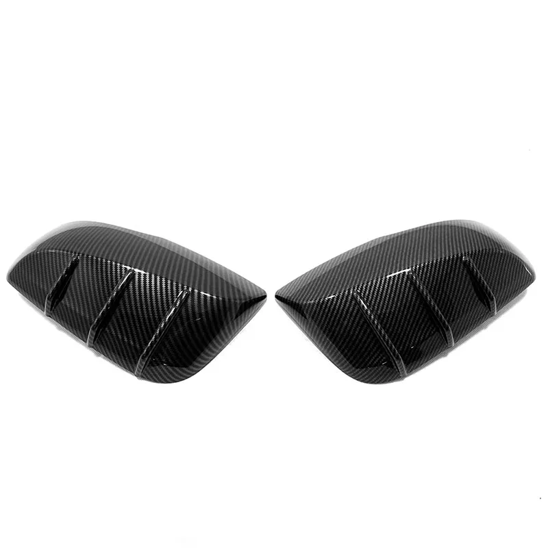 Углеродное волокно/хромированное Φ отделка 2 шт. для Toyota Rav4 Rav 4 2019 2020 аксессуары