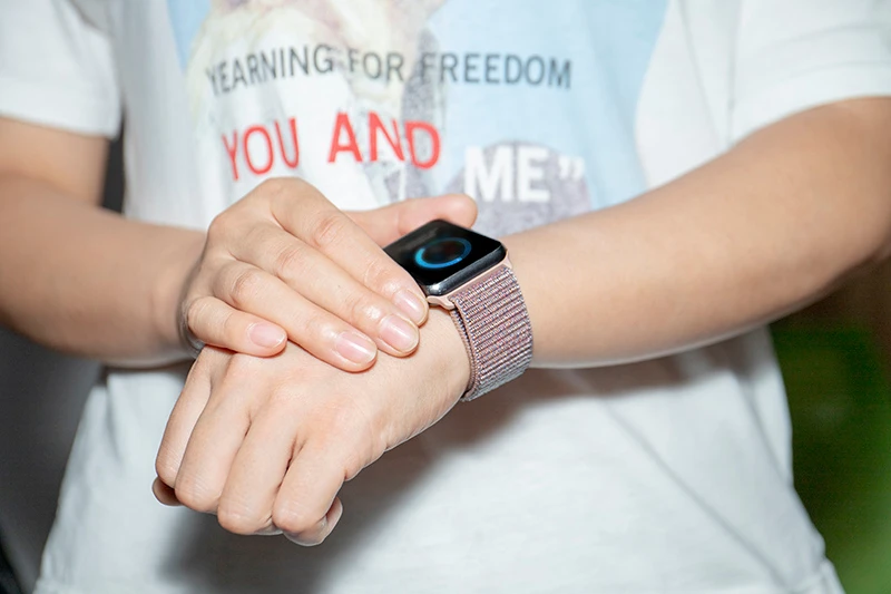 Новая высококачественная нейлоновая Спортивная петля для Apple Watch band Series 4 3 2 1 мягкий дышащий тканый ремешок 44 мм iwatch 42 мм 38