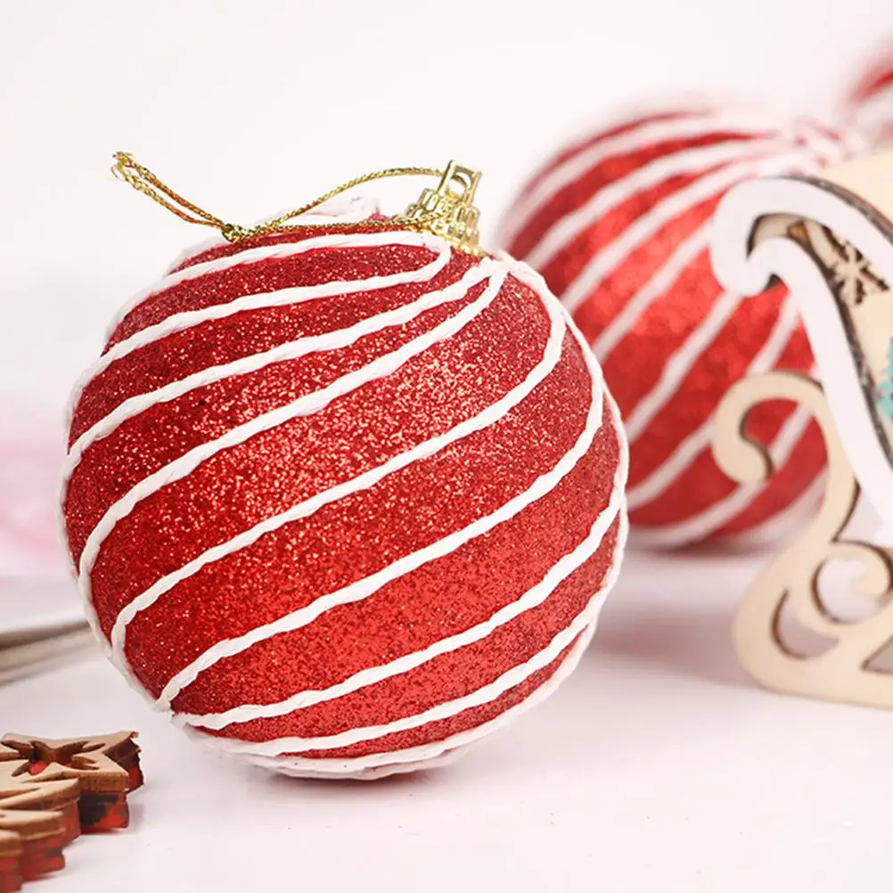 Рождественские шары елочные подвесные из пенопласта для Санта Клауса украшения