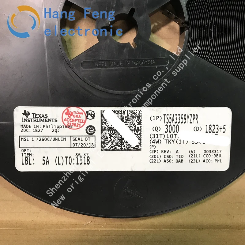 10 шт. мультиплексор для TS5A3359YZPR Mark J9 новый оригинальный TS5A3359YZPT TS5A3359 | Электронные