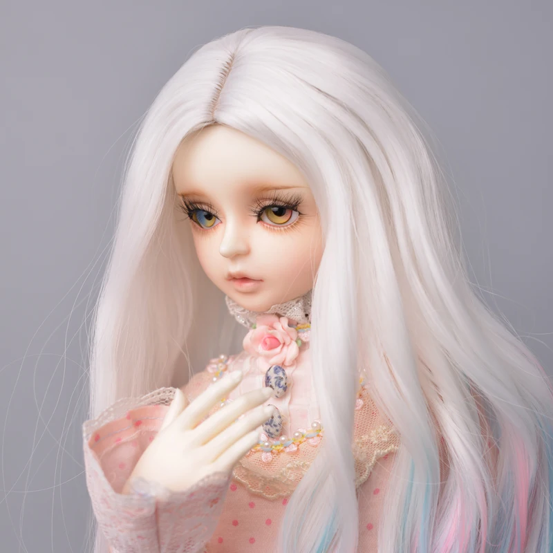 Волосы кукольные плавно изменяющиеся длинные кудрявые волосы для кукол 1/3 |