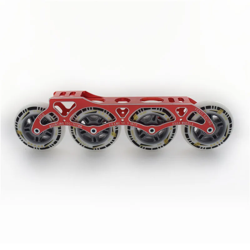 1 pair Red White 8 шт. 84 мм колеса для роликовых коньков для скорости Скейтер скейт шины для CITYRUN PS 84A 84 Rodas ILQ-11 608 распорная втулка подшипника - Цвет: 1 pair Red White