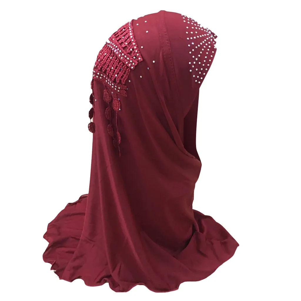 Шапка-шарф Детская зимняя однотонная с блестками | одежда и обувь