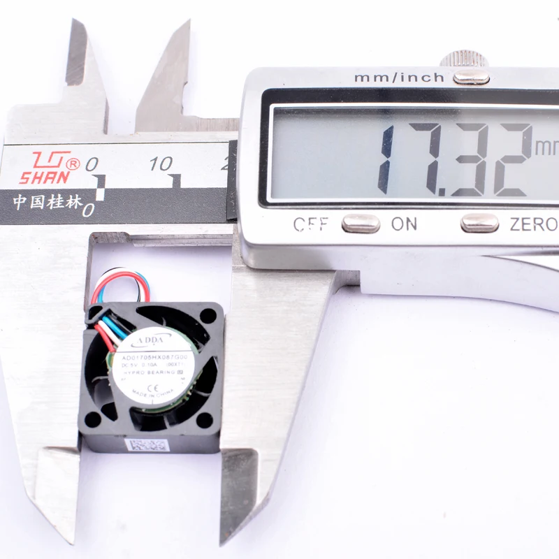 AD01705HX087G00 1 7 см 17 мм 17x17x8 DC5V 0.10A 4 линии ШИМ подходит для микроустройств