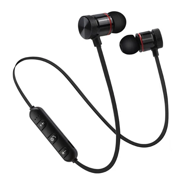 Only Earphone Наушники в ухо беспроводные Bluetooth наушники с микрофоном наушники гарнитура с шейным ободом спортивные наушники для телефона - Цвет: Only Earphone
