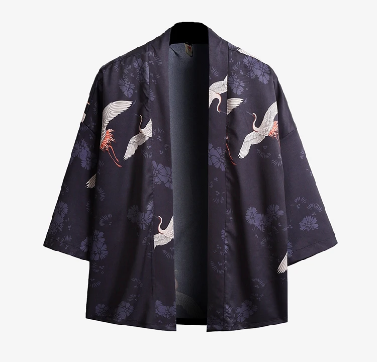 Размера плюс 5XL литературный японские кимоно yukata человек японский короткое