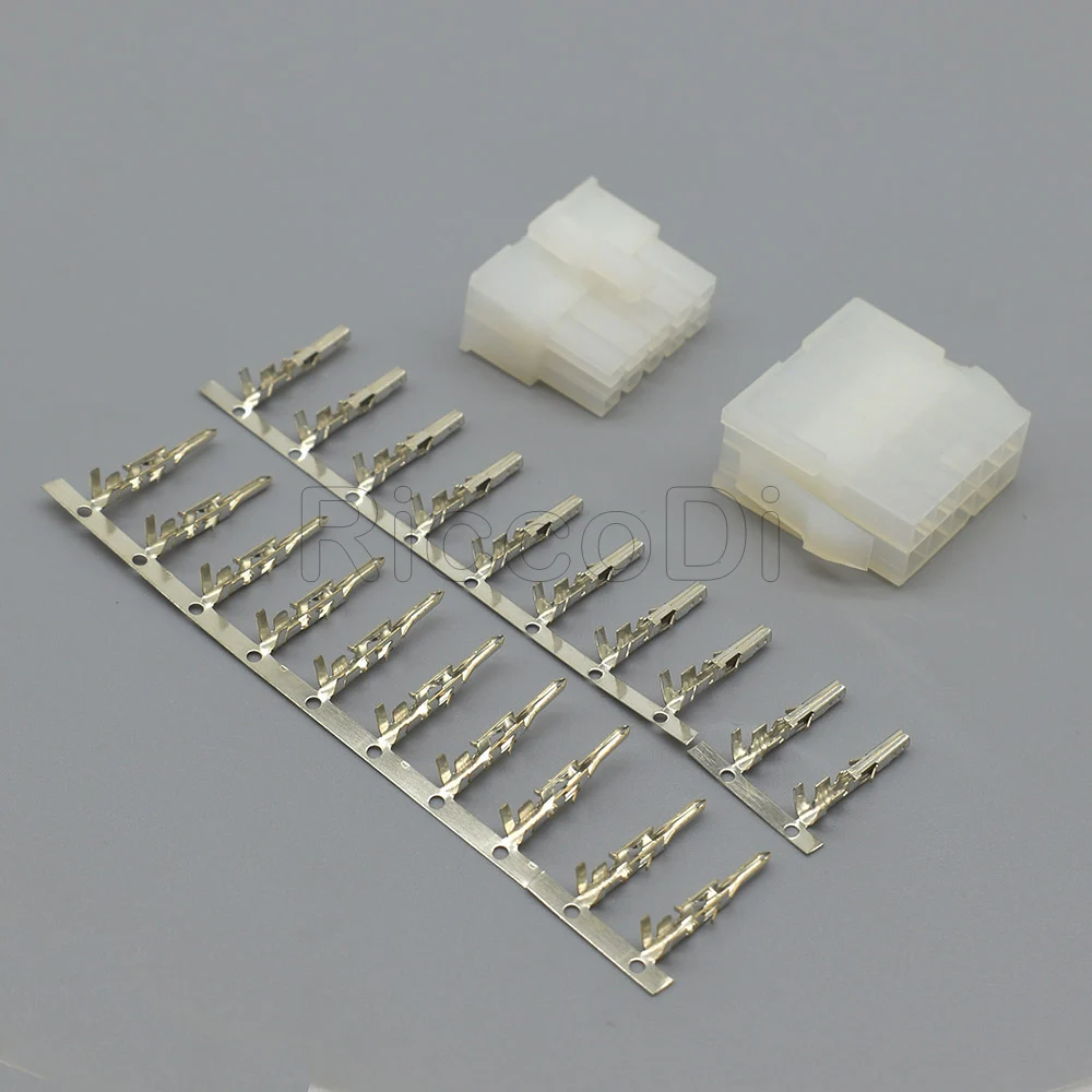 20 наборы для ухода за кожей 2x2/3/4/5/6/7/8/9/10/11/12Pin 14/16/18/20/22/24Pin 4,2 мм Шаг 5557 5559 Соединитель с клеммами мужской гнездовой соединитель - Цвет: 2X5P