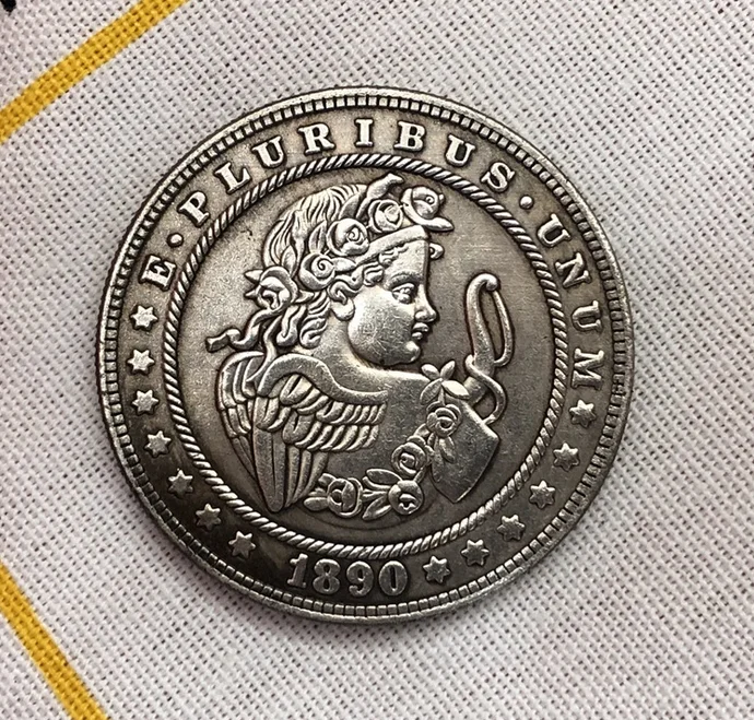 

Памятная монета Эрос, американская Моргана Хобо, Купидон, ретро монета Эрос, подарок, сувенир