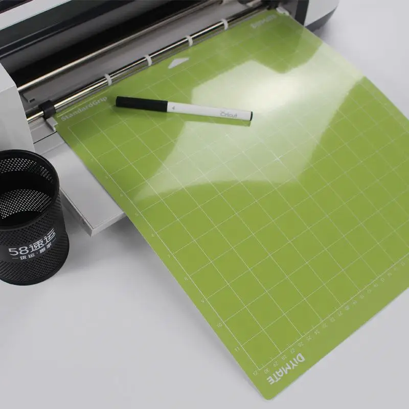 3pcs Mixed Color Engraving Machine Base Plate Cutting Mat For Cricut/cameo 4 With Adhesive Pvc Mats | Канцтовары для офиса и