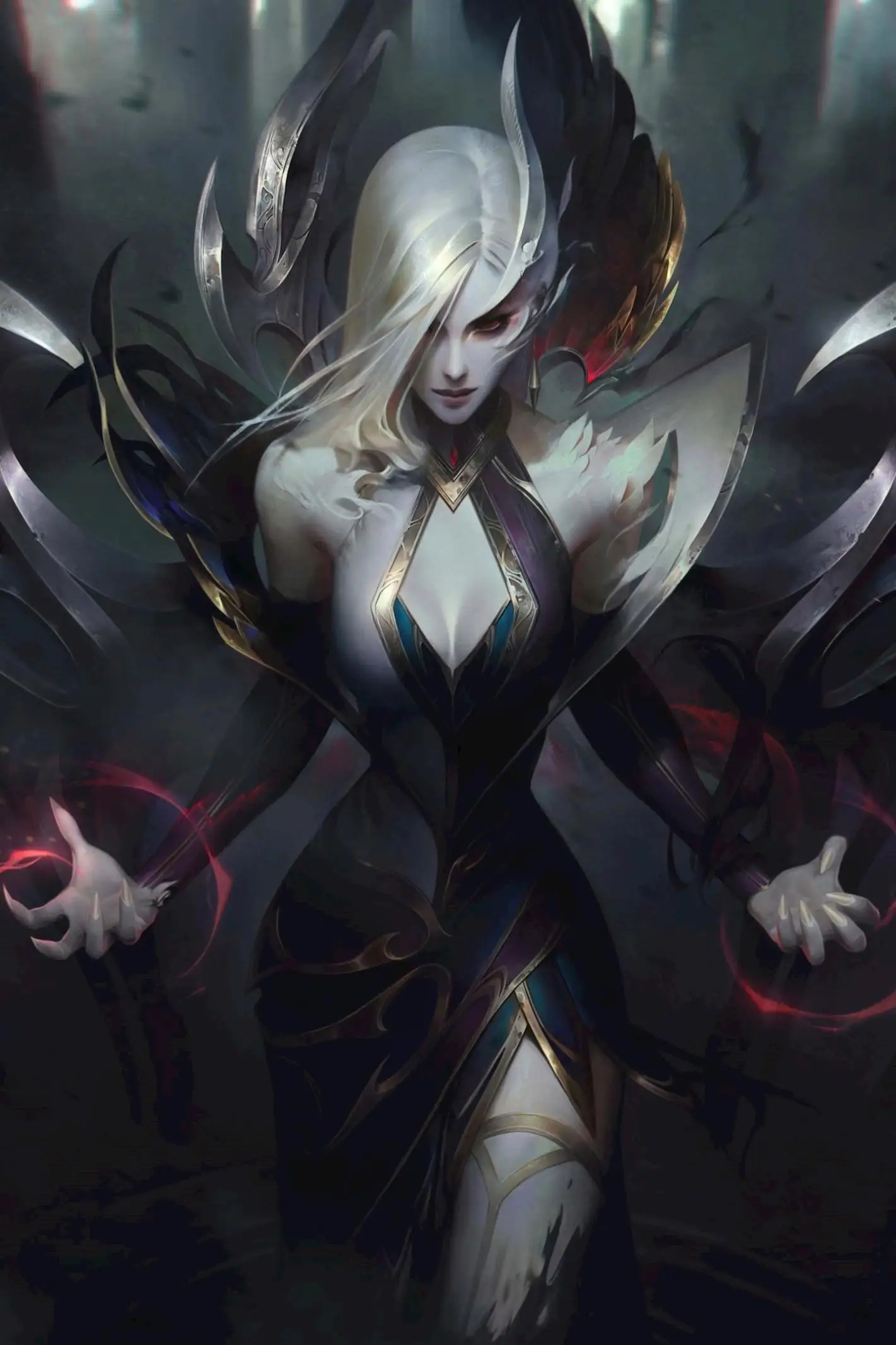 Customized Morgana LOL Cosplay lol Morgana Cosplay Costume Halloween Party Dress