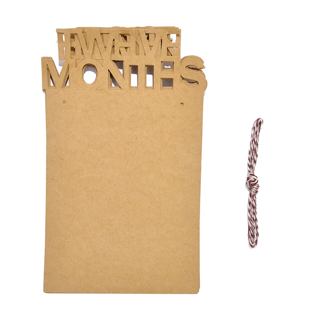 12x лаконичный детский альбом фото плакат висящий флаг день рождения для дома