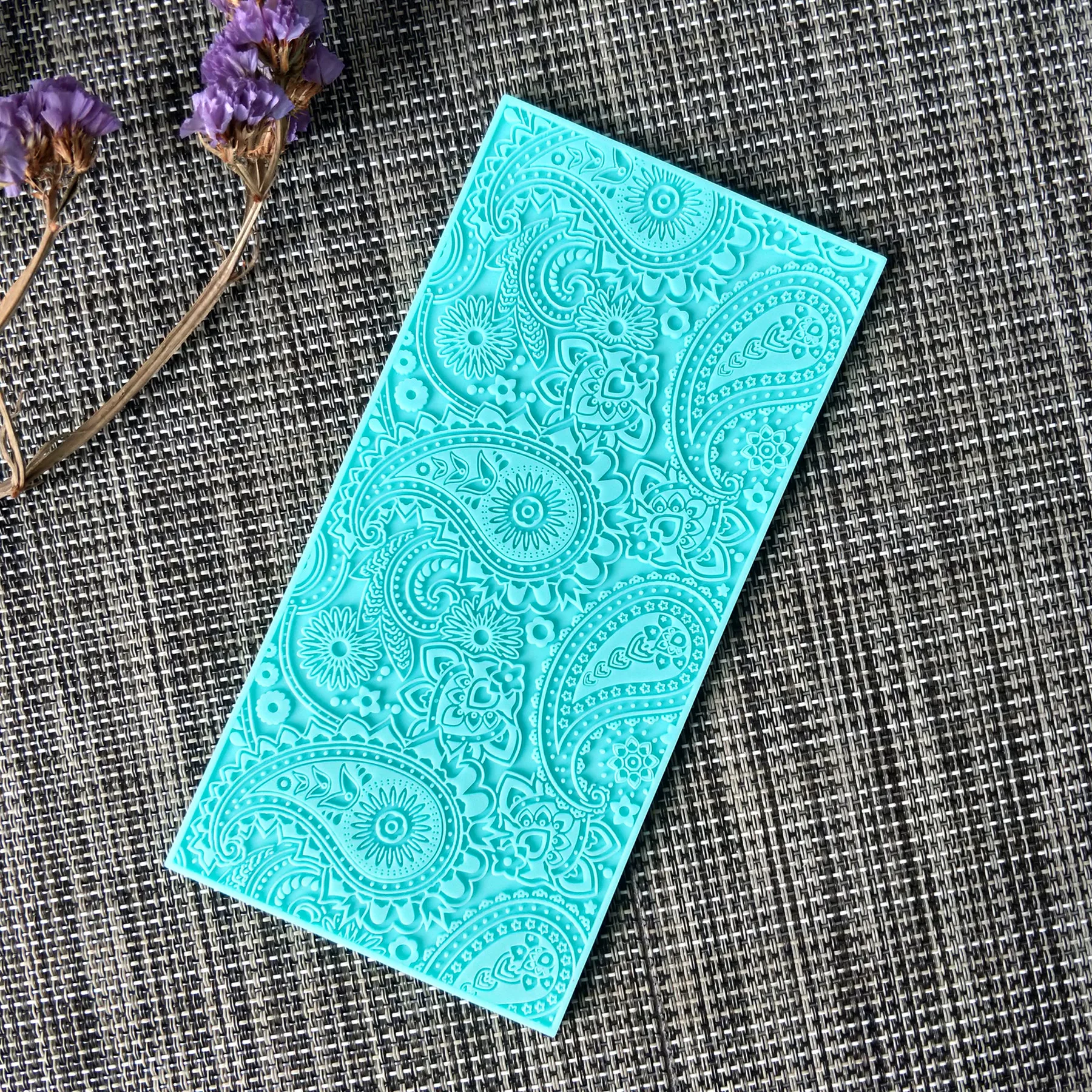 

F5685 PRZY soap mat silicone soap mold embossed handmade soap Fondant cake decoration DIY aroma mould soap making moulds