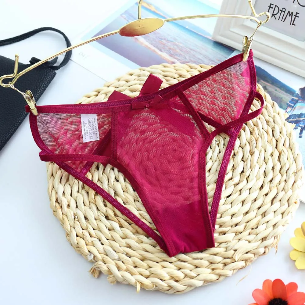 1 шт. новые открытые сексуальные трусики Для женщин нижнее белье с низкой