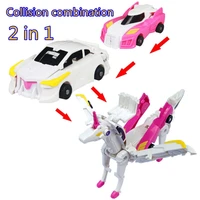 for hello carbot unicorn mirinae prime unity series transformation transforming action figure robot vehicle car toy home ornamen