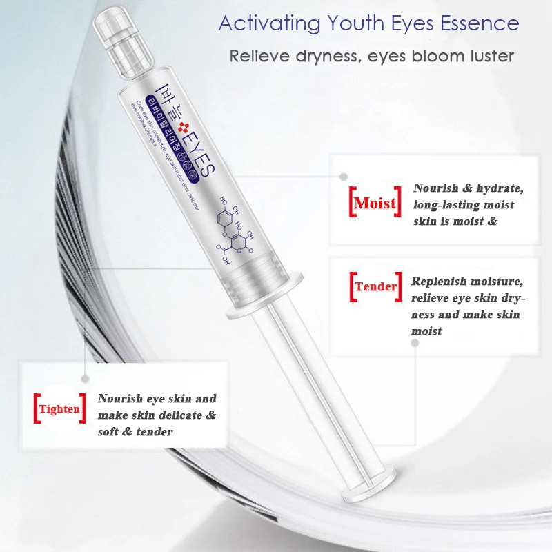 BIOAQUA/коллагеновая увлажняющий крем для век эссенция сыворотка против отечности